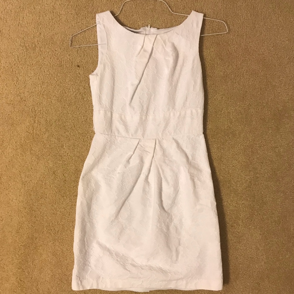 Iz Byer California White Dress Cute Design